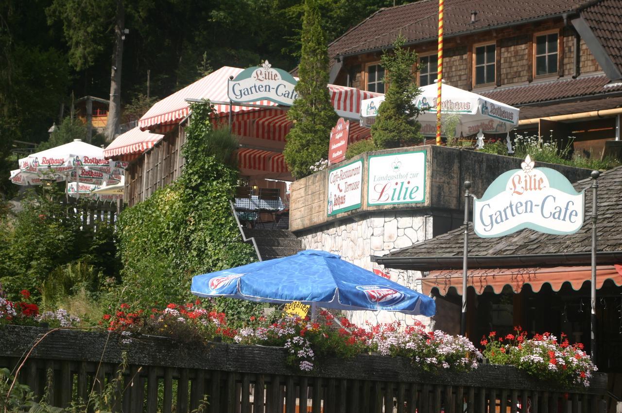 Hotel Gaestehaus Zur Lilie Triberg im Schwarzwald Exterior foto